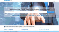 Desktop Screenshot of ofertaformativa.com