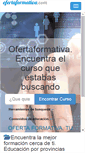 Mobile Screenshot of ofertaformativa.com